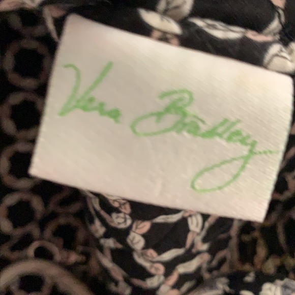 Black and white Vera Bradley tote - Picture 3 of 3